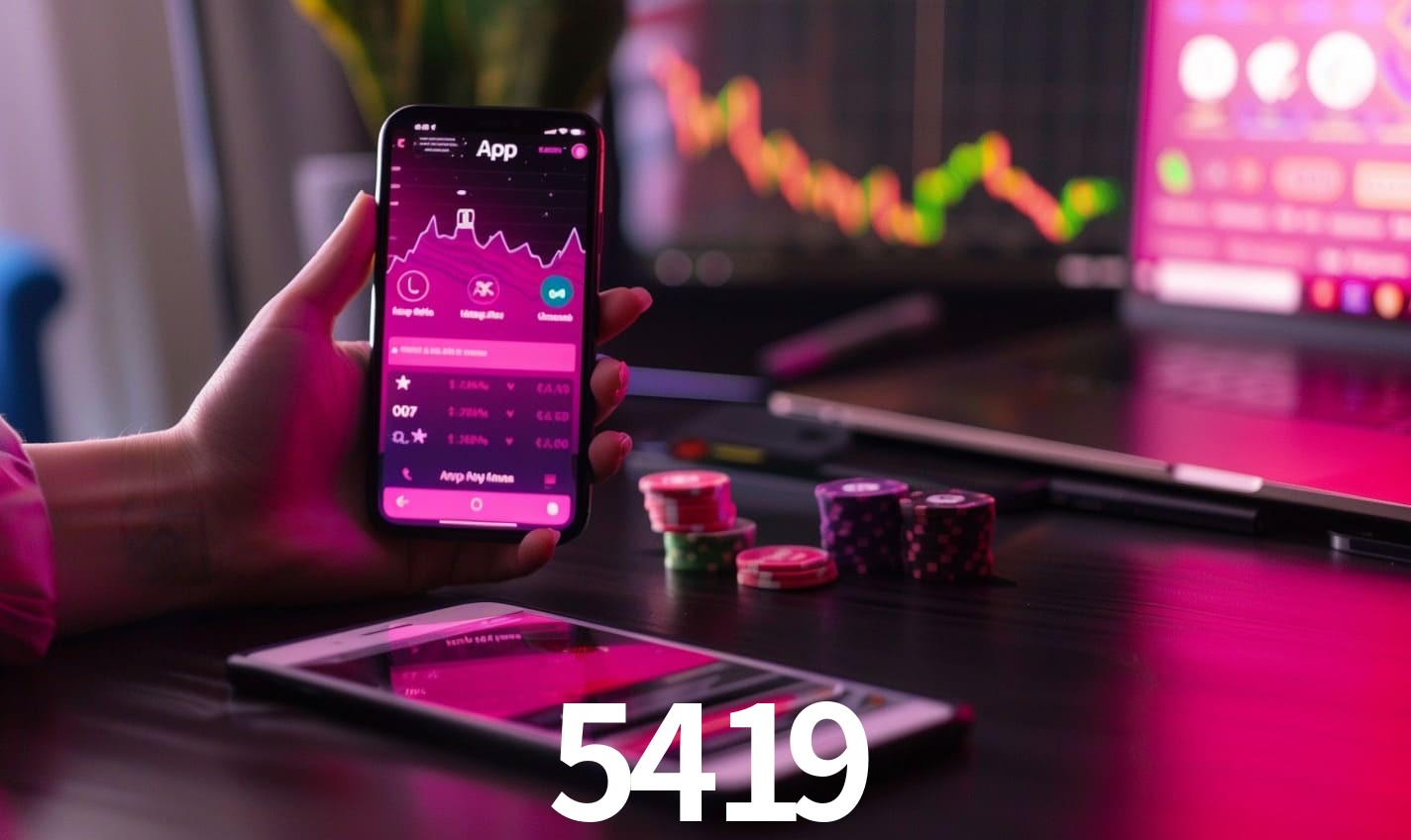 Comparação APP mobile vs versão web da 5419